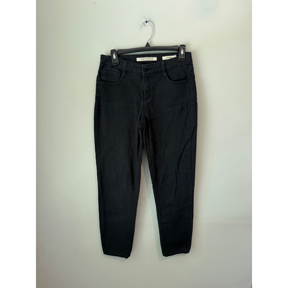Jones New York Jeans Soho Ankle Black Slim Fit Denim Pants Size 4